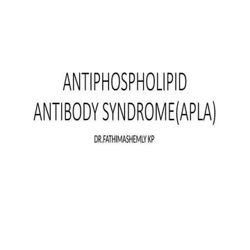 APLA Syndrome.pptx