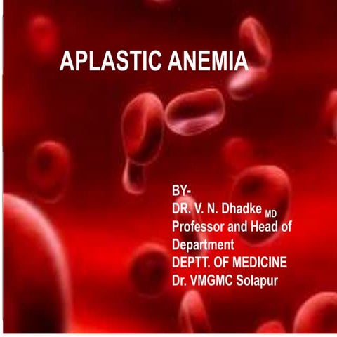 aplastic anemia.pptx