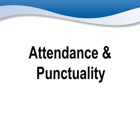 Attendance Matters!