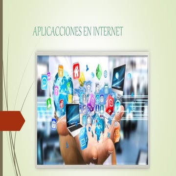 trabajo  de  APLICACCIONES  EN  INTERNET