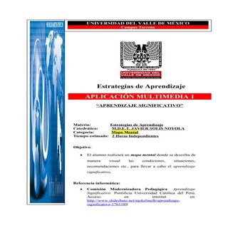 Aprendizaje Significativo. Aplicaci...