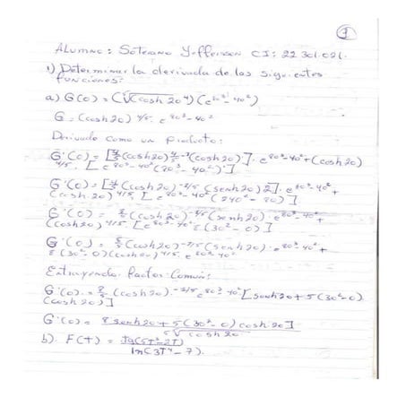 Aplicacion de derivada