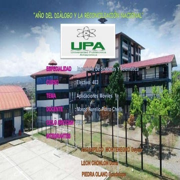 Aplicaciones moviles