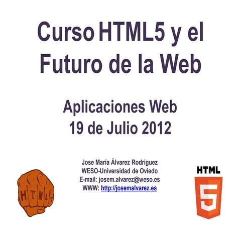 HTML5-Aplicaciones web
