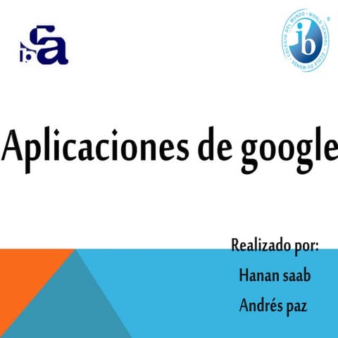 Aplicaciones de google