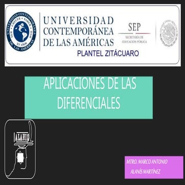 Aplicaciones de la diferencial