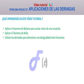 APLICACIONES DE LAS DERIVADAS, 02