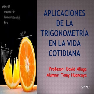 Aplicaciones de la trigonometría en...