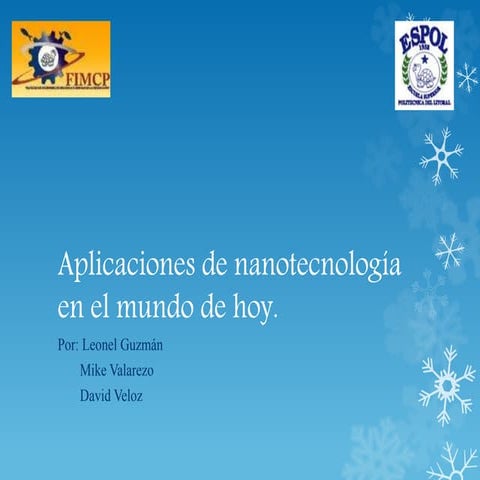 nanotecnología en el mundo de hoy