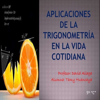 Aplicaciones de Razones Trigonométr...