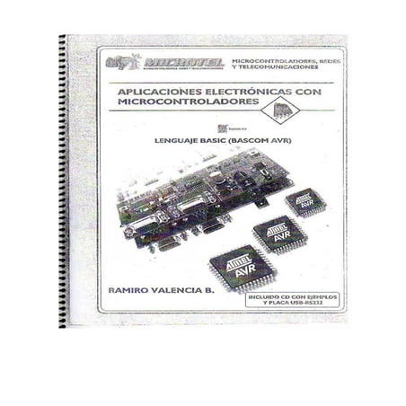 Aplicaciones electronicas con microcontroladores bascom | PDF