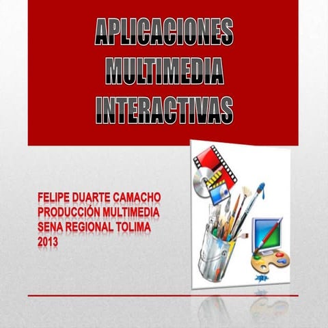 Aplicaciones multimedia interactivas