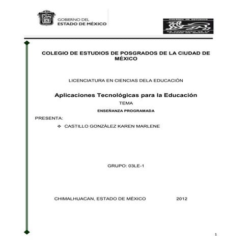 Mapa curricular del plan de estudios del cch | PDF