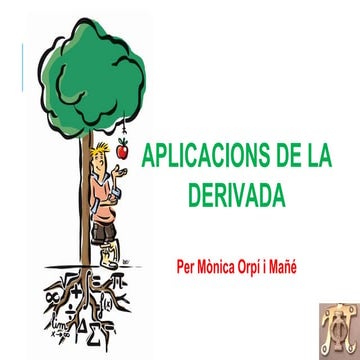 Aplicacions de la derivada : Gràfiques de funcions i problemes d'optimització...