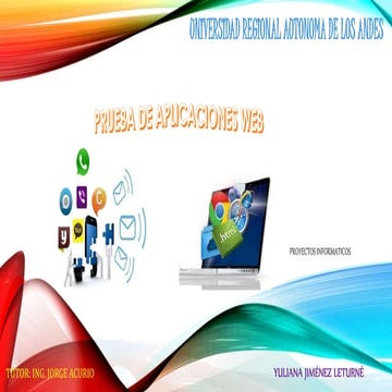 PRUEBA DE APLICACIONES WEB 