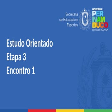 Estudo Orientado | PDF