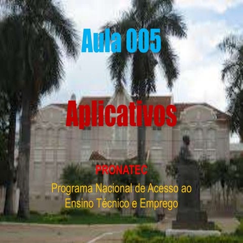 Aplicativo aula05