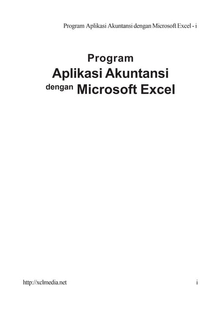 Aplikasi keuangan excel