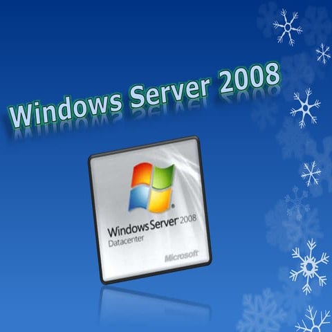 Windows Server 2008 | PPTX