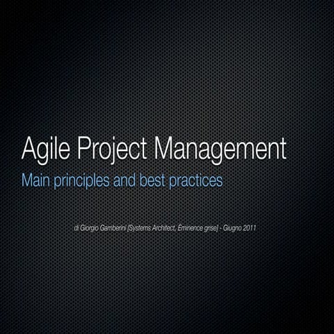 APM - beginners\' introduction