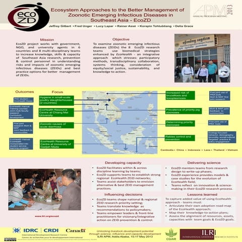 Ecosystem approaches to the better management of zoonotic emerging infectious...