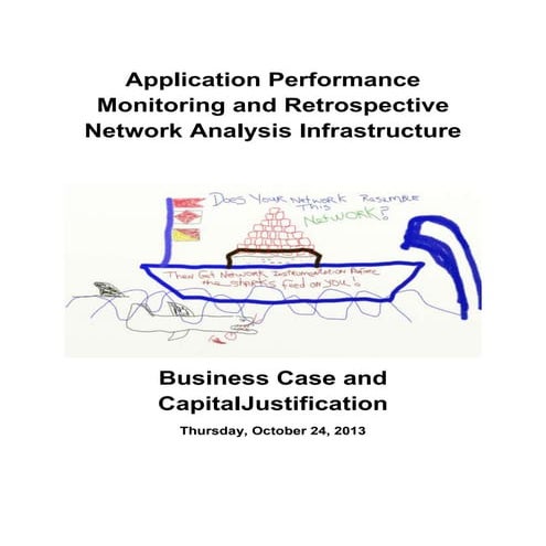Project Business Case and Capital Justification for Implementation of Applica...