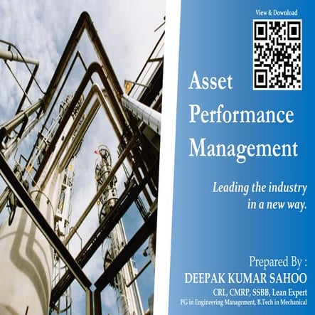 Asset Performance Management_Deepak Sahoo_v0.2