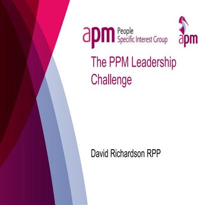 APM People SIG, Leadership, David Richardson, 12th Feb 2015