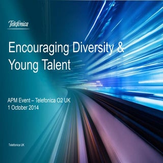 Encouraging diversity and young tal...