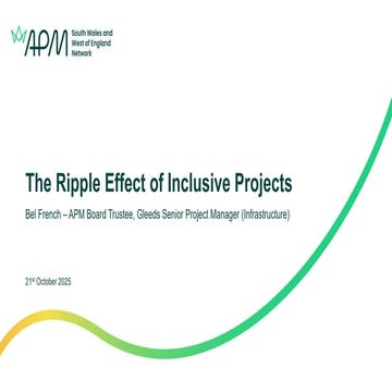 The Ripple Effect of Inclusive Projects Bell French