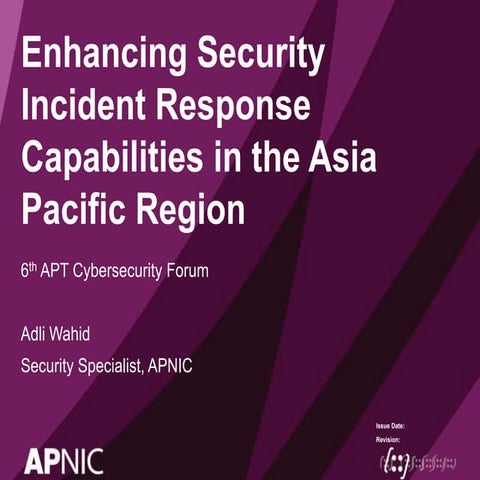 Event: Cyber resilience and the role of CSIRTs/ISAC in Capacity ...