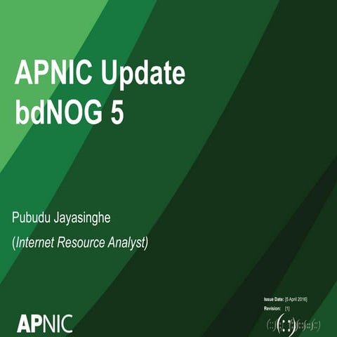 Apnic update