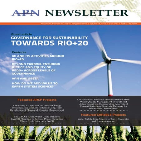 Governance for Sustainability towards Rio+20