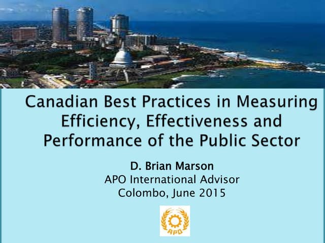 Canadian Best Practices in Measurin...