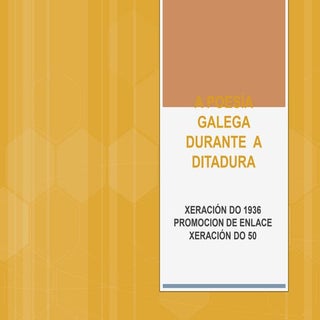 Tres xeracións de poesía galega
