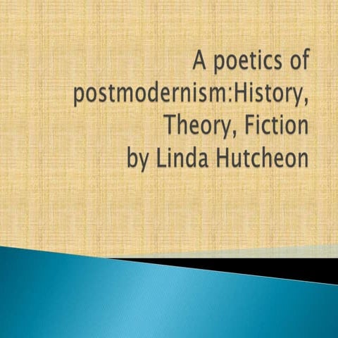 A poetics of postmodernism.pptx