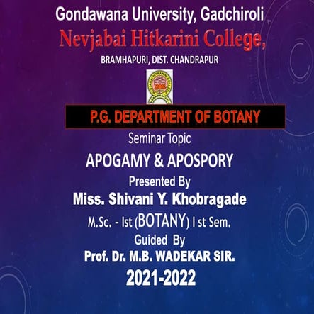 APOGAMY & APOSPORY.pptx