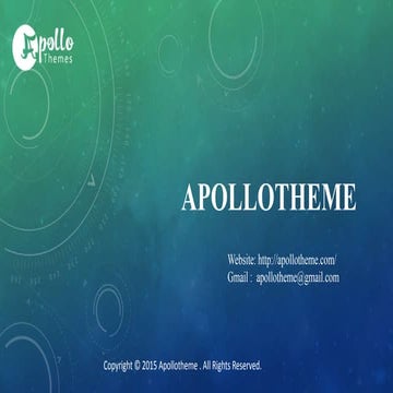 Apollotheme presentation