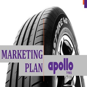 Marketing Strategy of Apollo Tyres