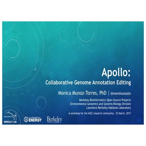 Curation Introduction - Apollo Workshop