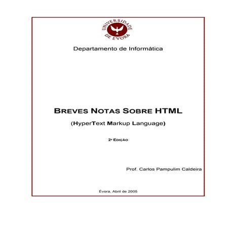 Apontamentos de Html