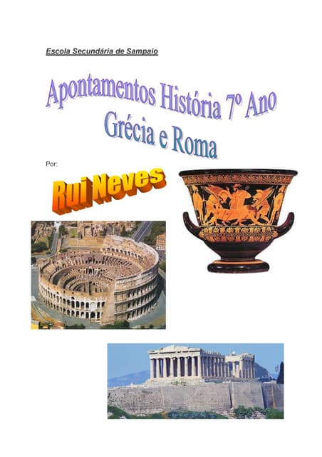 Apontamentos 7º ano