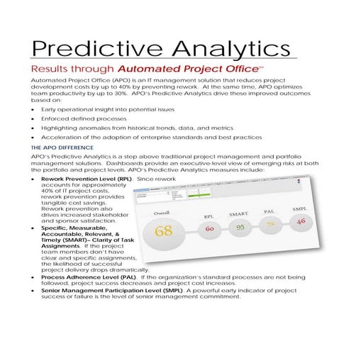 Apo Predictive Analytics