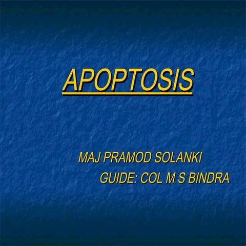 Apoptosis