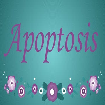 Pathology - Apoptosis and cell death.pptx