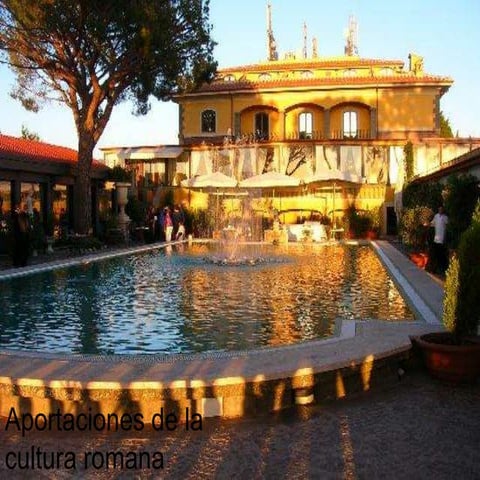 Aportaciones de la cultura