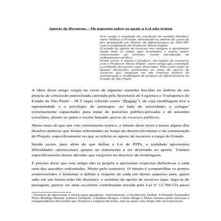 PARCERIA P BLICO PRIVADA PPP