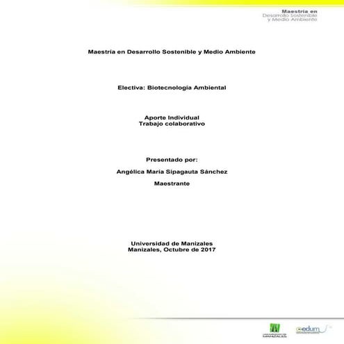 Aporte individual, para trabajo colaborativo