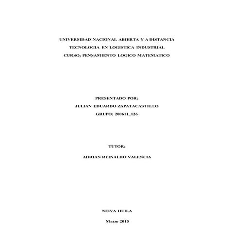Aporte individual  pensamiento logico matematico  ejercicio 5