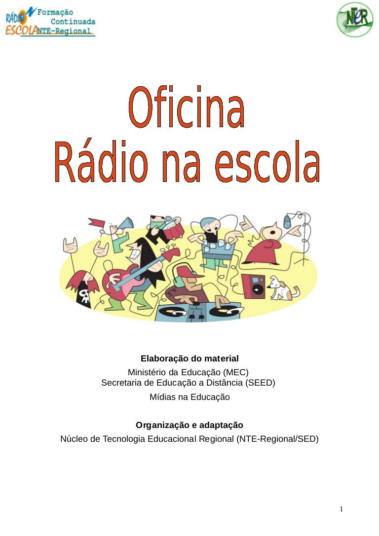 Radio Escola Implantaçao e uso pedagógico